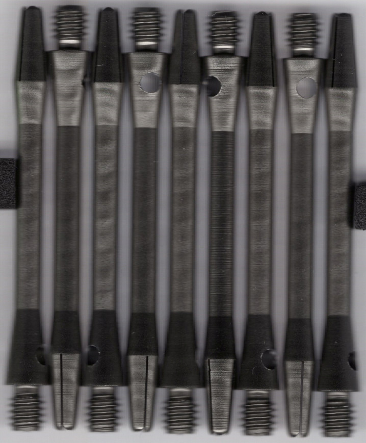 2in. Gunmetal Medium Aluminum Dart Shafts 2in. Gunmetal Medium Aluminum Dart Shafts