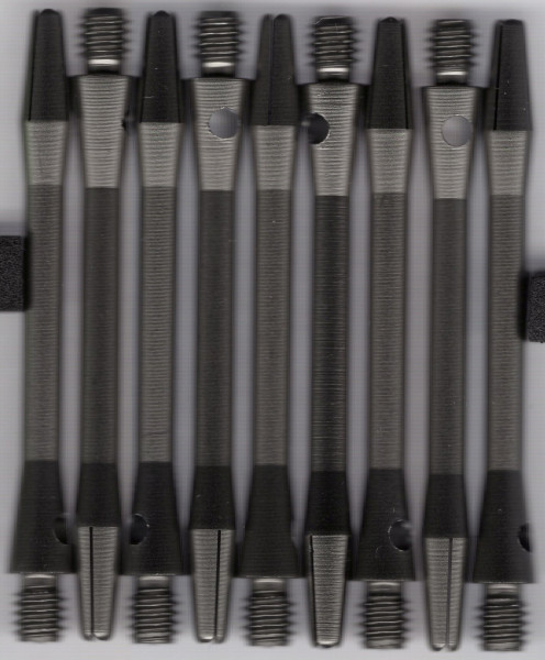 2in. Gunmetal Medium Aluminum Dart Shafts