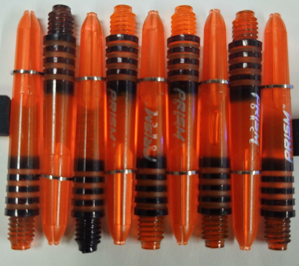 1.5in. Orange Prism Force Dart Shafts 1.5in. Orange Prism Force Dart Shafts