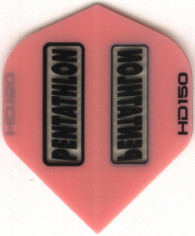 HD150 Pink Pentathlon Dart Flights HD150 Pink Pentathlon Dart Flights