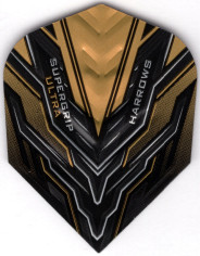 Gold Supergrip Ultra Dimplex Dart Flights