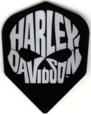 Harley Davisdon Skull Logo Dart Flights