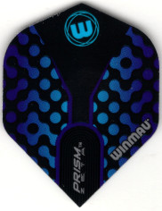 WINMAU Purple & Blue PRISM ZETA Dart Flights