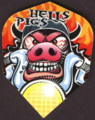 HELLS PIGS Standard Dart Flights