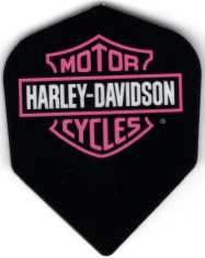 Harley Davidson Pink Shield Dart Flights