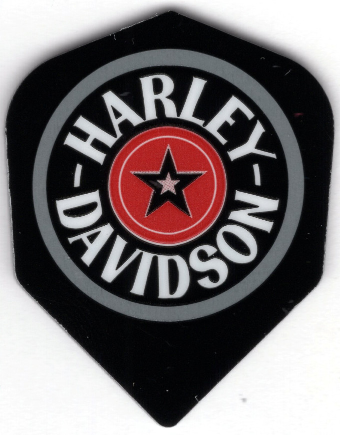 Harley Davidson Star Logo Dart Flights