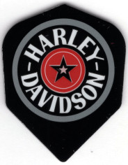 Harley Davidson Star Logo Dart Flights