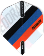 HARDCORE BLACK-BLUE-RED Dart Flights