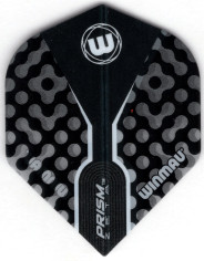 WINMAU Black And Grey PRISM ZETA Dart Flights
