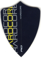 RED DRAGON FREESTYLE HARDCORE YELLOW Dart Flights