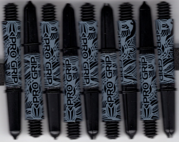 1.5in. Black Pro Grip Ink Dart Shafts