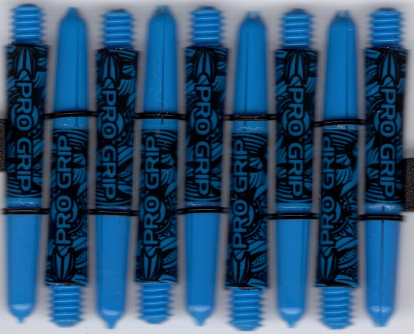 1.5in. Blue Pro Grip Ink Dart Shafts