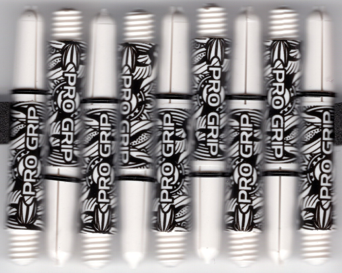 1.5in. White Pro Grip Ink Dart Shafts