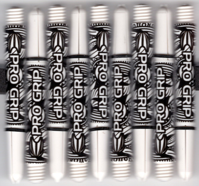 1.75in. White In-Between Pro Grip Ink Dart Shafts