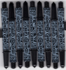 Black 2in. Medium Pro Grip INK dart shafts Black 2in. Medium Pro Grip INK dart shafts