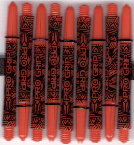 Red 2in. Medium Pro Grip INK dart shafts Red 2in. Medium Pro Grip INK dart shafts