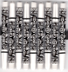 White 2in. Medium Pro Grip INK dart shafts