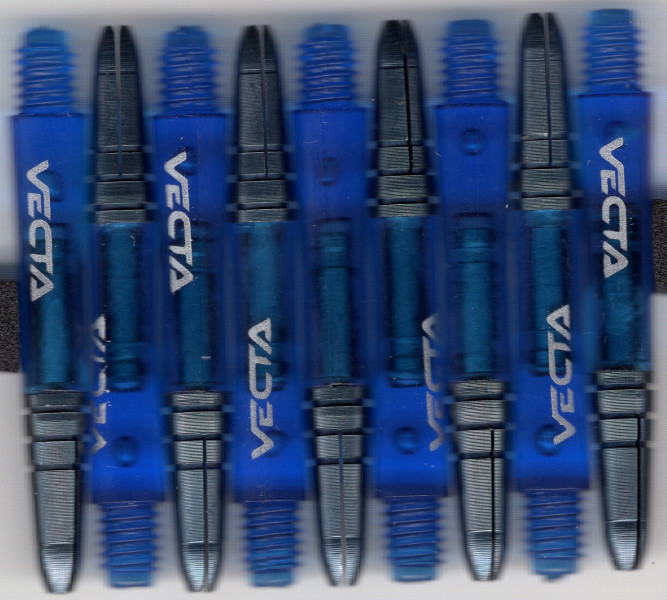 1.5in. Blue Vecta Dart Shafts