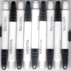 2in. White Vecta Dart Shafts 2in. White Vecta Dart Shafts