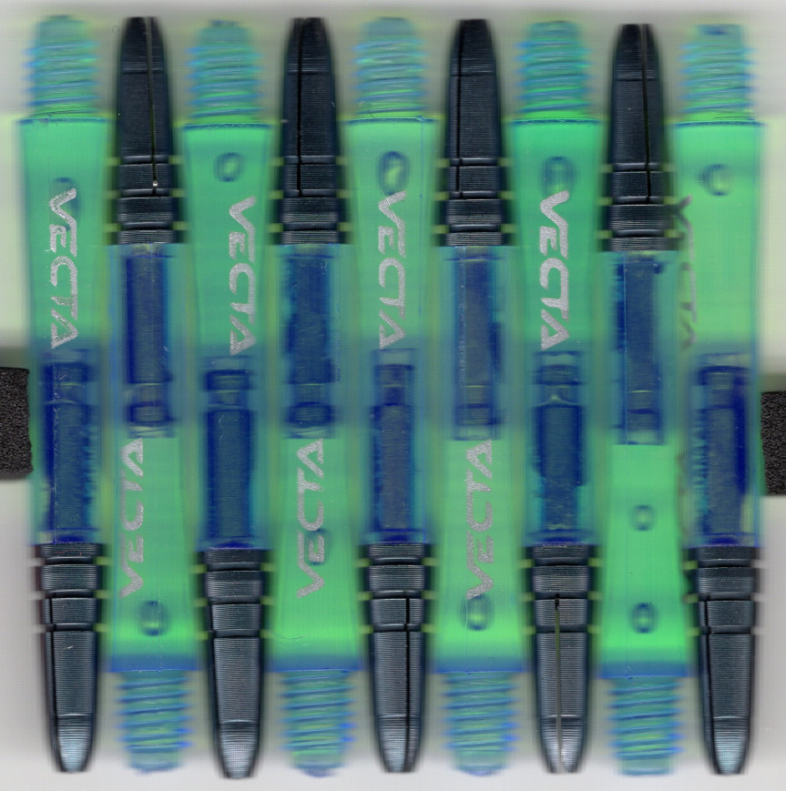 2in. Green Vecta Dart Shafts 2in. Green Vecta Dart Shafts