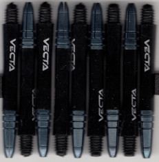2in. Black Vecta Dart Shafts 2in. Black Vecta Dart Shafts