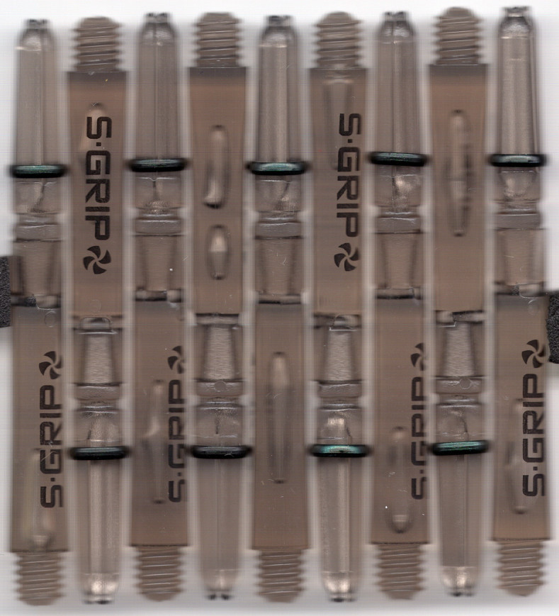 2in. Smoke Supergrip Spin Dart Shafts 2in. Smoke Supergrip Spin Dart Shafts