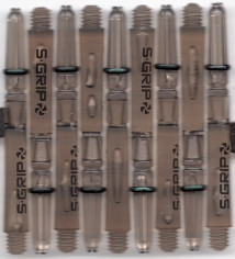 2in. Smoke Supergrip Spin Dart Shafts 2in. Smoke Supergrip Spin Dart Shafts