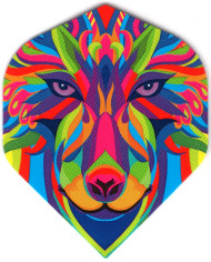 Spirit Wolf Dart Flights