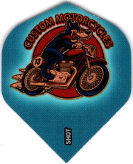 Custom Motorcycles Dart Flights