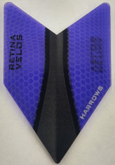 Purple VELOS HARROWS Dart Flights