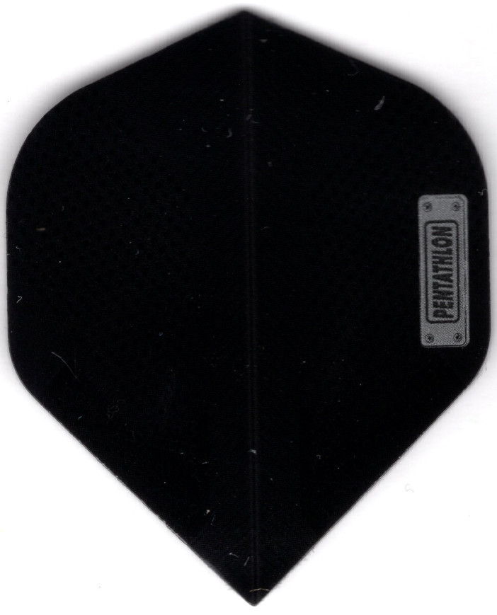 Black Steel Plate PENTATHLON Dart Flights