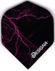 Pink Lightning Strike Dart Flights