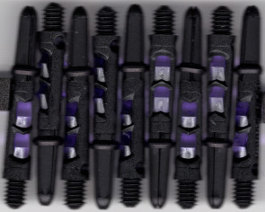 1.5in. Black & Purple Carbon ST Dart Shafts 1.5in. Black & Purple Carbon ST Dart Shafts
