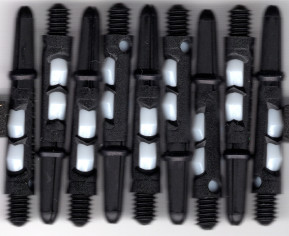 1.5in. Black & White Carbon ST Dart Shafts 1.5in. Black & White Carbon ST Dart Shafts