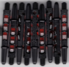 1.75in. Black & Red Carbon ST Dart Shafts
