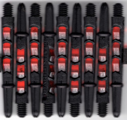 1.75in. Black & Orange Carbon ST Dart Shafts