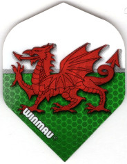Flag of Wales WINMAU Dart Flights