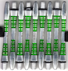 1.75in Green TRIAD Aluminum Dart Shafts 1.75in Green TRIAD Aluminum Dart Shafts