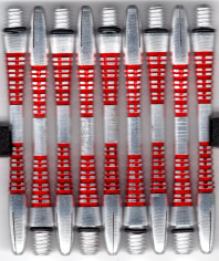 2in Green TRIAD Aluminum Dart Shafts