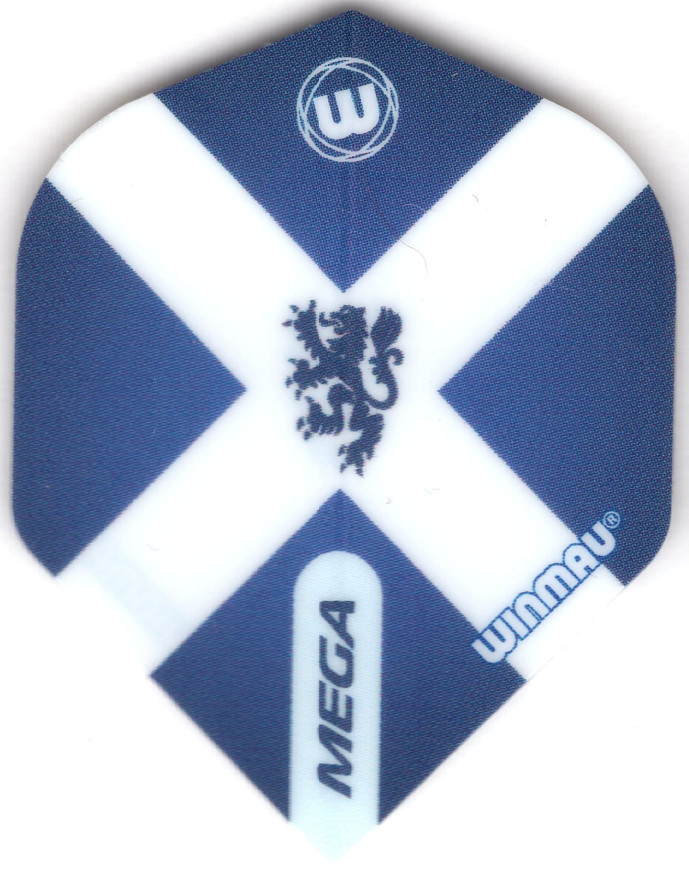 Flag of Scotland with Lion Dart Flights