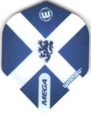 Flag of Scotland with Lion Dart Flights
