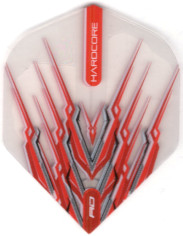 SNAKEBITE RED & GREY MOHAWK Dart Flights