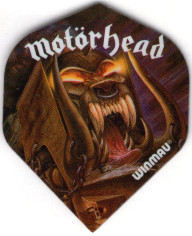 MOTORHEAD RUNAWAY TRAIN Dart Flights