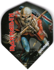 IRON MAIDEN "UNION JACK" Dart Flights
