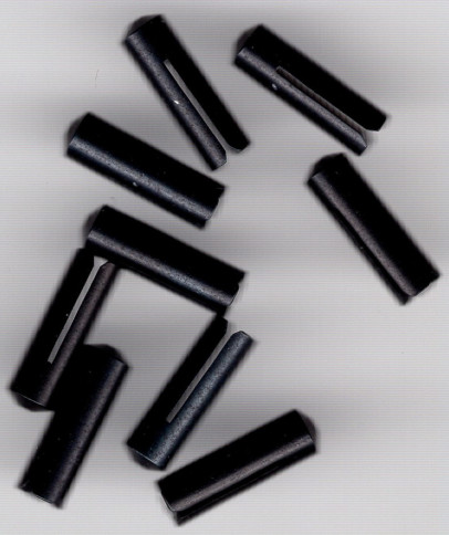 Black Traditional Style Dart Flight Protectors Black Traditional Style Dart Flight Protectors