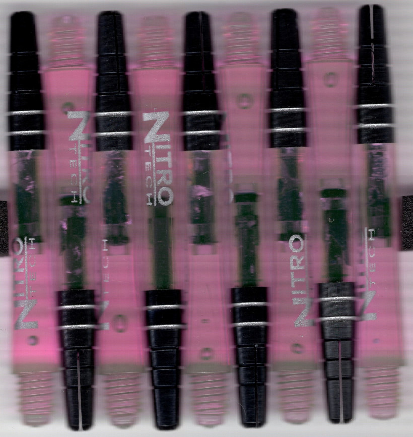2in. Pink NitroTech Dart Shafts