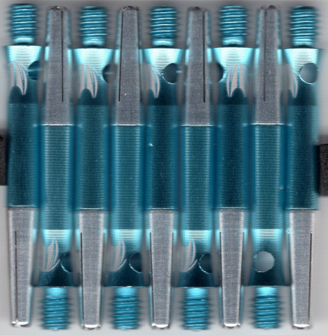 1.5in Blue TARGET TOP SPIN S-LINE Spinning Aluminum Dart Shafts 1.5in Blue TARGET TOP SPIN S-LINE Spinning Aluminum Dart Shafts