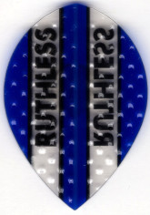 Red and Black Teardrop Dimplex Dart Flights Red and Black Teardrop Dimplex Dart Flights