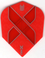 Mini Standard RED TEN-X Target Dart Flights Mini Standard RED TEN-X Target Dart Flights