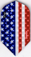 Stars and Stripes Slim Dimplex Dart Flights